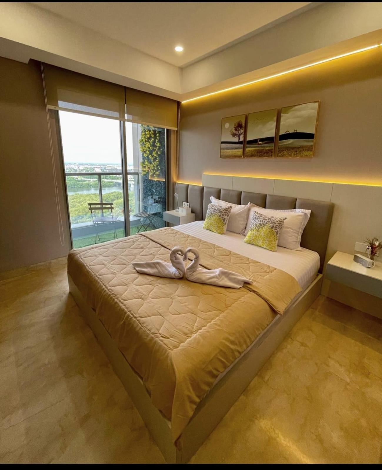 ג'קרטה Studio Sea View Apartment At Gold Coast Pik By Mysweethome מראה חיצוני תמונה